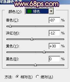 Photoshop将公路人物图片调成灿烂的暖色调