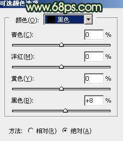 Photoshop给外景情侣图片调制出古典青黄色效果